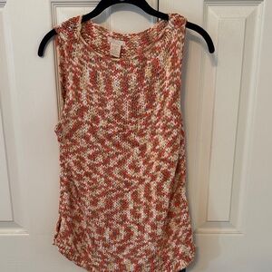 Vibrant Knit crochet Sleeveless Tank Top